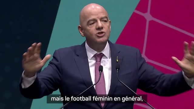 FIFA - Infantino : Nous devons viser l'égalité
