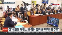 이동관 후보자 인사청문회…여야, '언론장악·아들 학폭' 격돌