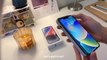 iphone 14 (blue) unboxing  aesthetic setup and accessories!