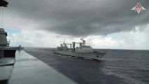 Rusia y China realizan maniobras navales en el Pacífico