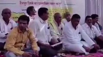 मंडला: नैनपुर को जिला बनाने लोगों की उठी मांग, वोट नही देने दी चेतावनी
