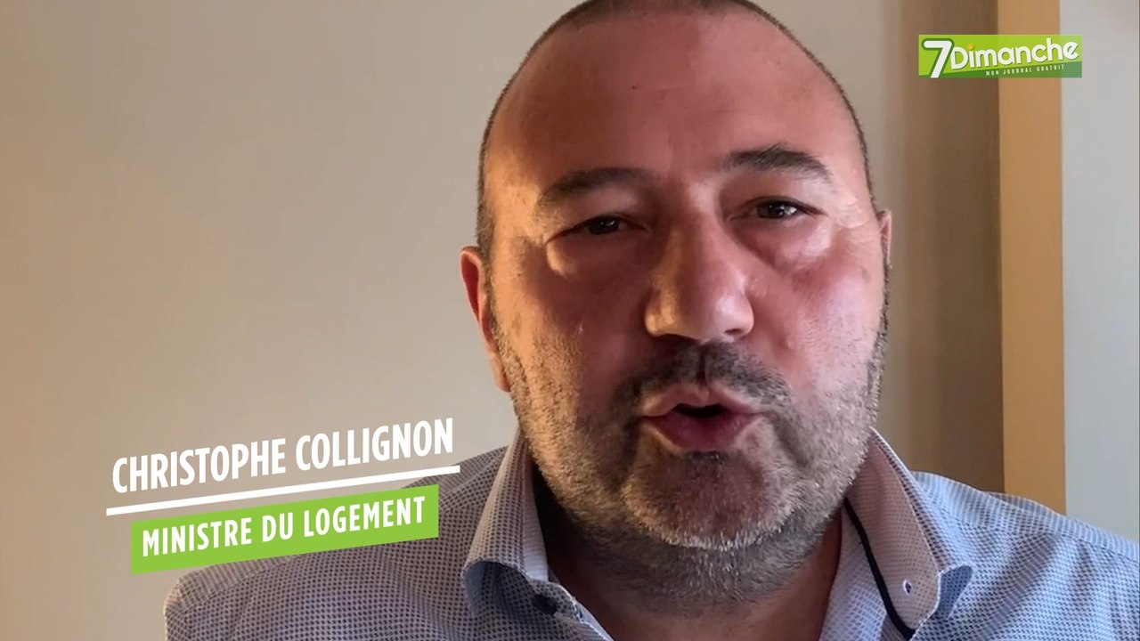 7Dimanche : l'interview de Christophe Collignon, Ministre du logement ...