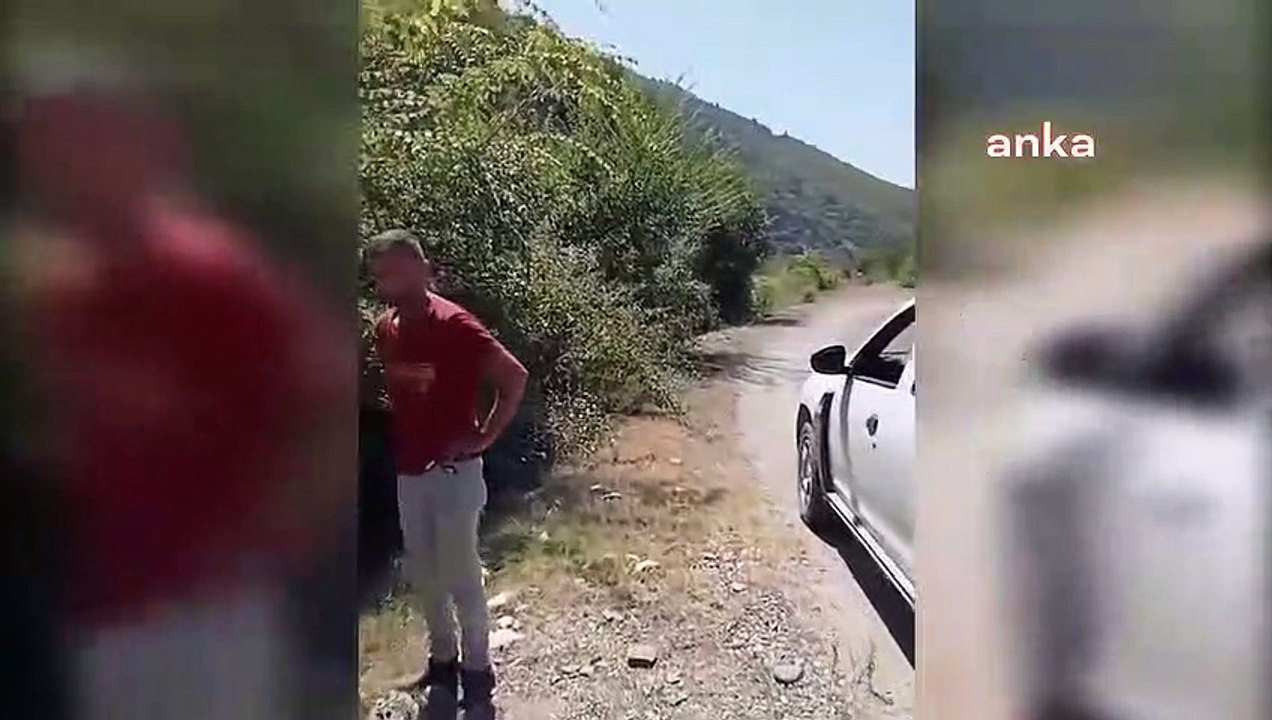 Un citoyen de Kastamonu a déclaré que l'entreprise dont il s'était plaint avait rejeté des déchets chimiques dans l'eau du canal et avait essayé de nettoyer les déchets avant l'inspection.