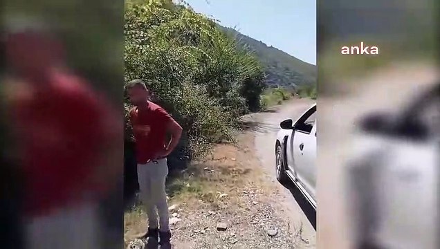 Un citoyen de Kastamonu a déclaré que l'entreprise dont il s'était plaint avait rejeté des déchets chimiques dans l'eau du canal et avait essayé de nettoyer les déchets avant l'inspection.