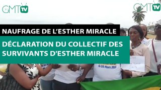 [#Reportage] Naufrage de l’Esther miracle - Déclaration du collectif des survivants d'Esther miracle  066441717  011775663  #GMT #GMTtv #Gabon