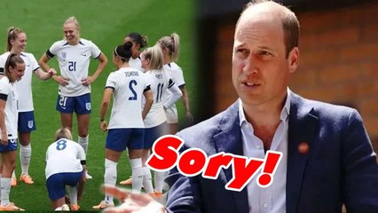 Prince William disappoints Lionesses by not attending the World Cup final