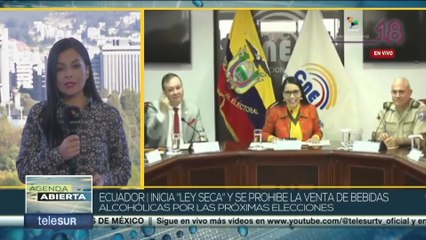 Agenda Abierta 18-08: Silencio electoral rige en Ecuador tras campaña más violenta de la historia