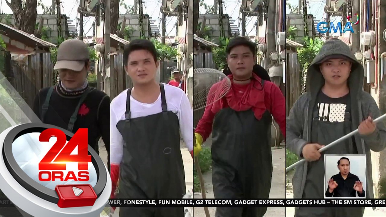 Inspiring paglilinis sa baha ng "Quatro Santos," mahirap pero fulfilling experience | 24 Oras