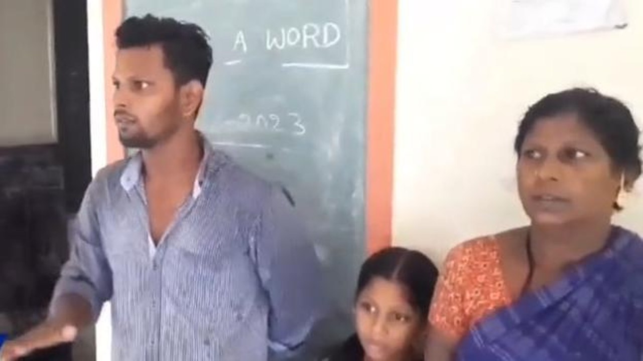 పశ్చిమ గోదావరి: చిన్నారిని చితకబాదిన టీచర్