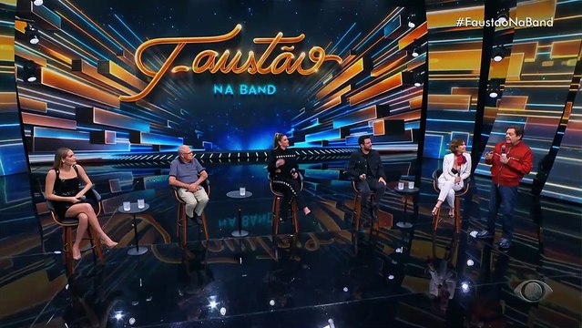 João Silva brinca sobre namorada no Faustão: Fiquei com medo