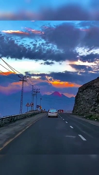 Skardu Evening Time Beautiful Views  Pakistan