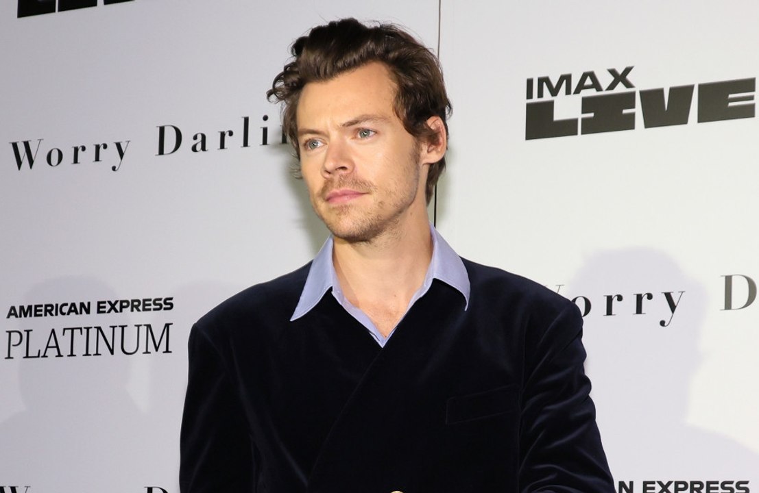 Styles smitten with Taylor Russell