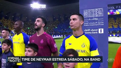 Neymar pode estrear nesta sábado no campeonato saudita