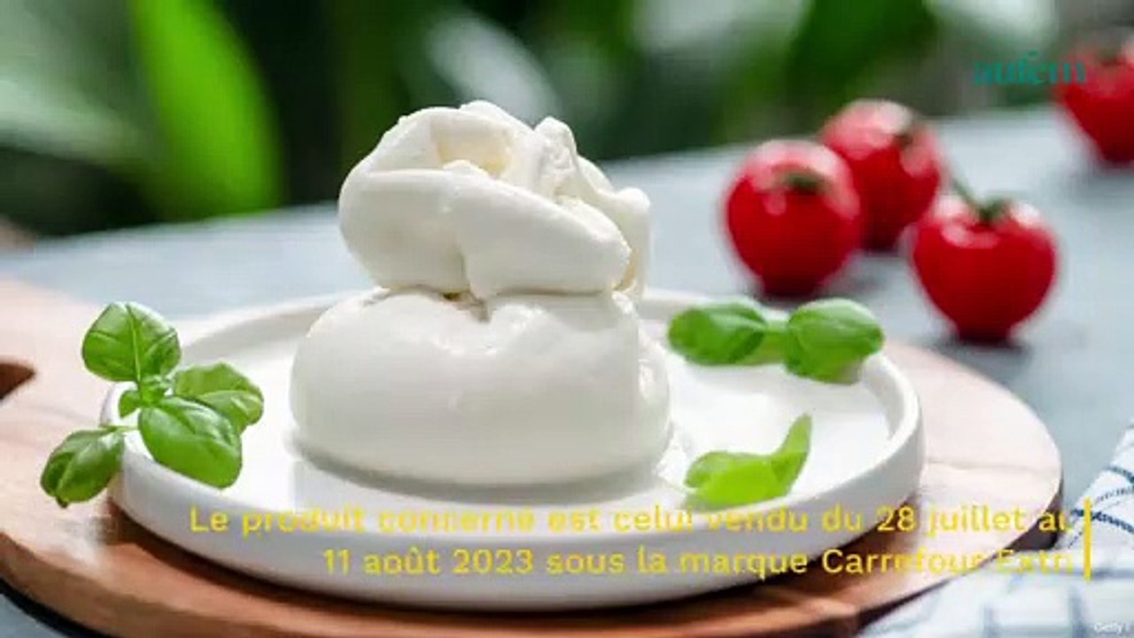 Rappel produit : cette mozzarella vendue dans toute la France contient une bactérie dangereuse pour la santé