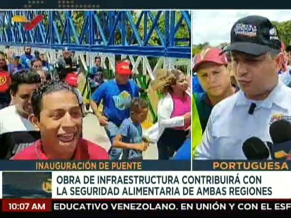 Inaugurado puente en el sector Santa Cruz que comunica el edo. Portuguesa con el edo. Cojedes