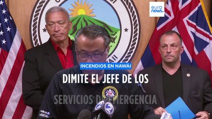 El jefe de gestión de crisis de Maui dimite en medio de presiones por la respuesta a los incendios