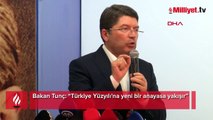 Bakan Tunç'tan yeni Anayasa ve Türkiye Yüzyılı vurgusu