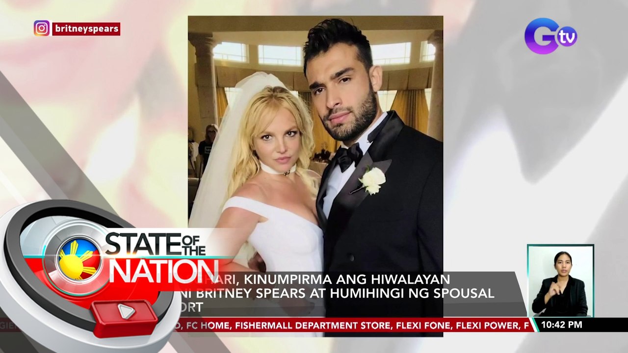 Sam Asghari, kinumpirma ang hiwalayan nila ni Britney Spears at humihingi ng spousal support | SONA