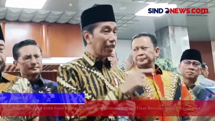 Jokowi Tanggapi Kritik Food Estate: Membangun Lumbung Pangan Tidak Semudah yang Dibayangkan