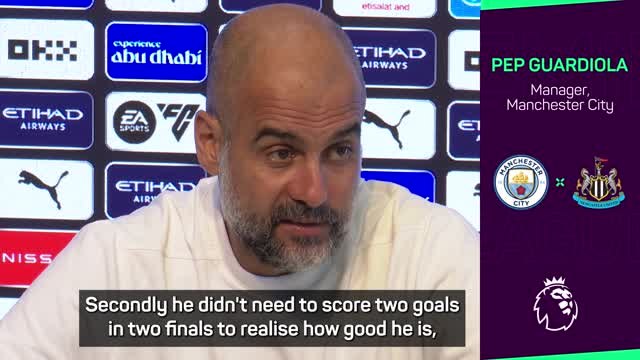 Guardiola has 'no doubts' Palmer can fill De Bruyne void