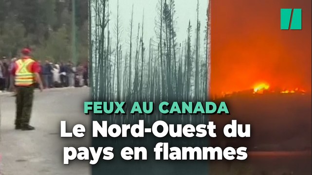 Face aux incendies au Canada, des milliers d'habitants forcés de fuir en urgence
