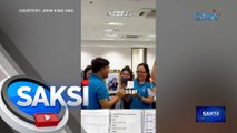 Prusisyon sa opisina, kakaibang despedida sa nag-resign na empleyado | Saksi