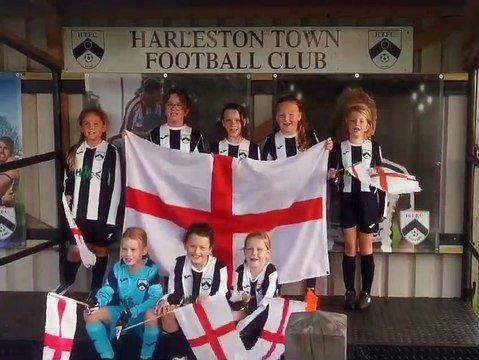 Harleston Lionesses cheer on England women’s world cup team