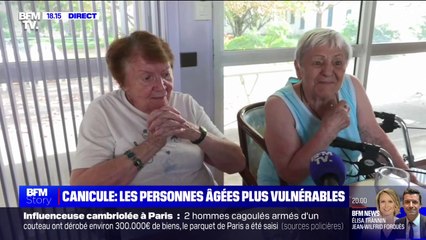 "On a l'habitude, mais il ne faut pas que ça dure": les résidents d'un EHPAD de Vaulx-en-Velin essayent de s'adapter à la canicule