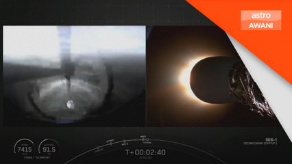 SpaceX tangguh pelancaran satelit Falcon 9 dengan Starlink kerana Taufan Hilary