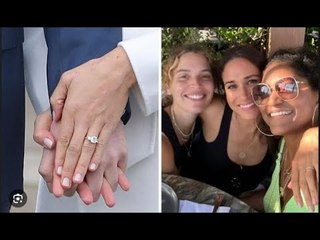 Meghan Markle photographiée sans bague de fiançailles de 156 000 £ lors d'une célébration d'annivers