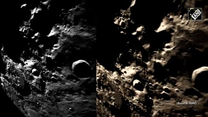 চাঁদের কলঙ্ককে লেন্সবন্দি করল বিক্রম, ছবি প্রকাশ ইসরোর | Oneindia Bengali