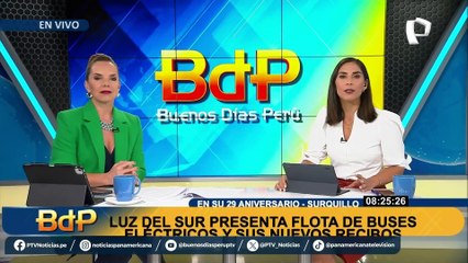 Luz del Sur presenta flota de vehículos eléctricos en su 29 aniversario