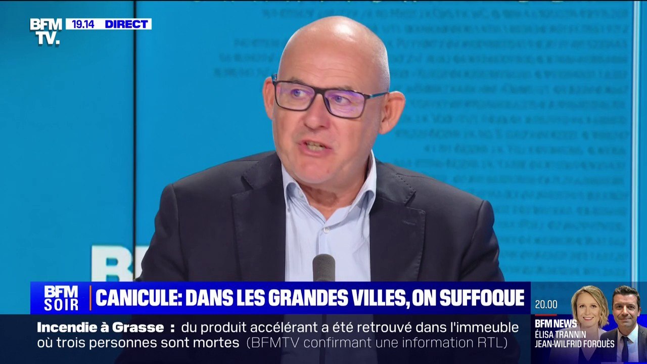Canicule: "Il faut accepter d'être servi par des équipes en t-shirt et en bermuda", pour Franck Delvau (président de l'Union des Métiers et des Industries de l'Hôtellerie Paris Île-de-France)