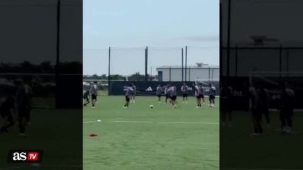 Tomás Avilés embarrasses Sergio Busquets in Inter Miami training