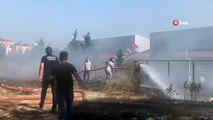 Çerkezköy'de Otluk Alanda Yangın Çıktı