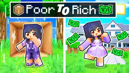 Aphmau's Epic Journey: From Rags to Riches in Minecraft! 💰
