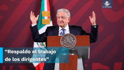 AMLO asegura que se mantendrá la unidad en Morena tras acusaciones de Ebrard contra Sheinbaum