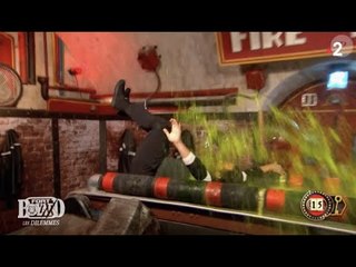 Yanis Marshall victime d'une grosse chute dans Fort Boyard, la séquence déjà culte