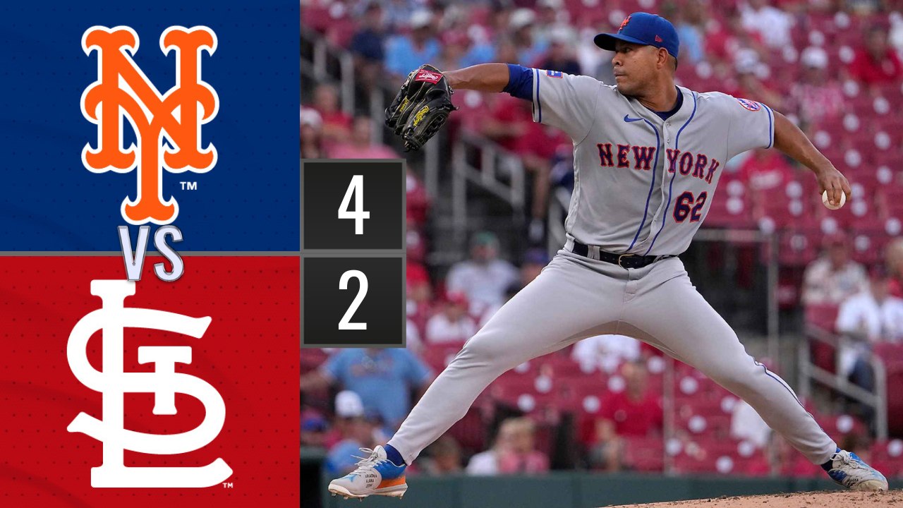 Resumen Mets de Nueva York vs Cardenales de San Luis | MLB 17-08-2023