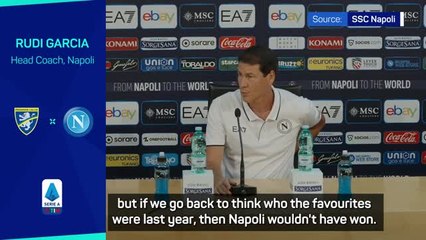 Garcia has ‘high hopes’ that Napoli can defend Serie A title