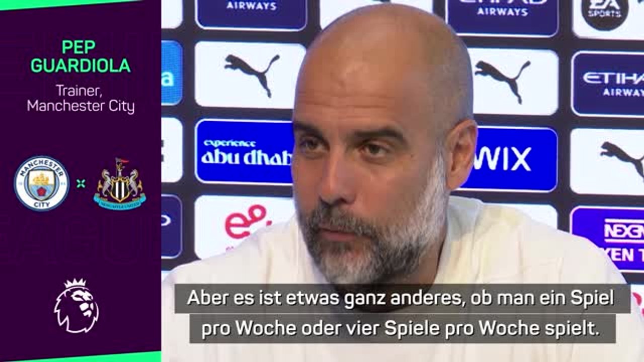 Guardiola sieht newcastle als titelanwärter