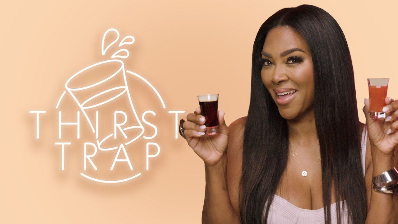 Kenya Moore Rates Housewives From Most to Least Iconic & Takes Shots | Thirst Trap | ELLE