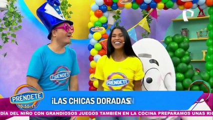 Las chicas ‘Doradas de la salsa’ alborotan el set de Préndete