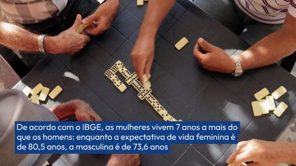 É verdade que os homens vivem menos?