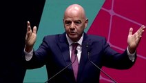 Women should ‘pick the right battles’ over equal pay in football, Fifa’s Infantino says