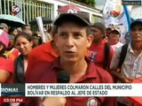 Pueblo trujillano marcha en respaldo del Presidente Nicolás Maduro