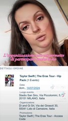 Silvia, non può entrare a S. Siro al concerto di Taylor Swift perché disabile