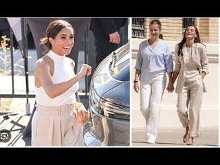 Download Video: La regina Letizia canalizza i toni tenui di Meghan Markle per un commosso addio a sua figlia