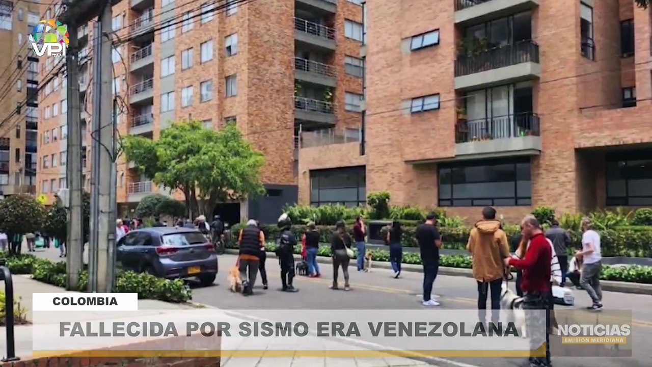 Mujer que se arrojó de un edificio en Colombia durante sismo era venezolana