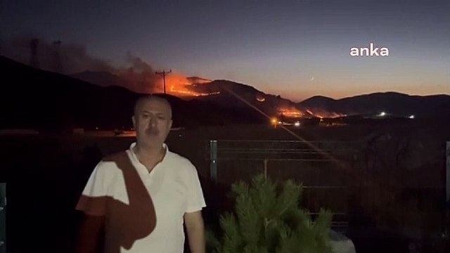 Feu de forêt à Kahramanmaraş Göksun